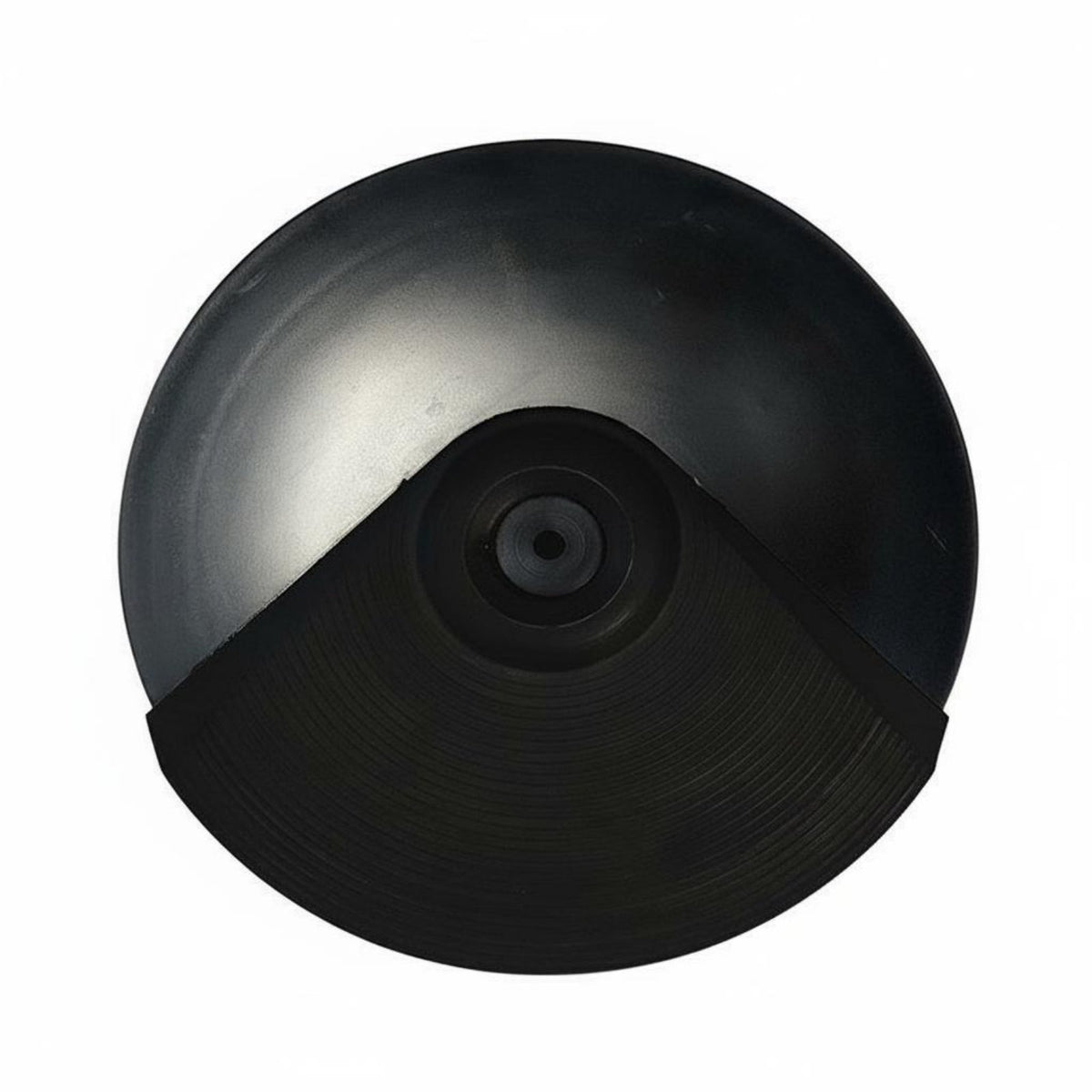 Single Trigger Cymbal Pad Easy to Install 12 Inch Rubber Playing Surface Electronic Drum Cymbal for Drummers