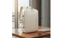 Large Expandable Travel Backpack Multi-Compartment Hand Luggage Laptop Backpack 180° Opening Computer Bag for Commuters, Students, Business Trip