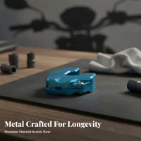 Scratch Protection Motorcycle Key Cover CNC Milled Motorcycle Fob Cover Lightweight Vehicle Accessory Abrasion Resistant