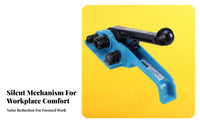 Silent Operation Manual Strapping Tensioner Labor-Saving Hand Strapping Tightener Long-Lasting for Packers, Logistics Personnel, Moving