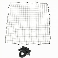 Bound Edges Rebound Training Net Black Square Mesh Rebound Net Elastic Cords Sports Gear 100 Cm