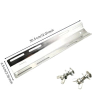 Stainless Steel Aluminum Single Tank Adapter Lightweight Diving Back Mount Plate for Divers