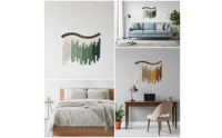 Tassel Wall Hanging DecorBohemian Boho Wall Hanging Rustic Tapestry for Bedroom