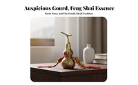 Brass Wu Lou Gourd Decoration Fine Craftsmanship Brass Wu Lou Decoration Feng Shui Coin Hanging Chinese Knot Hanging Decoration