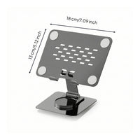 Desktop Stand Foldable Stand with Rotating Base Multi-Angle for Students, Home Office