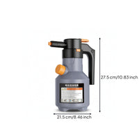 Electric Foam Sprayer Self-Priming Foam Spray Bottle with Motor Electric Spray Bottle Cordless Handheld for Car Detailers