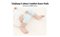 Breathable Baby Crawling Knee Pads Elastic Fit Anti-Slip Infant Knee Pads Soft to Wear for Toddlers, Crawlers, Indoor, Indoors
