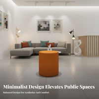 Freeform Shape Modular Block Seating Set Modern Design Upholstered Seating Module Solid Wood Frame Reception Sofa Long-Lasting Comfort for Interior Designers, Office Managers, Business Owners, Training Core Hub, Waiting Room, Lobby, Lounge Area