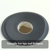 Professional Grade Silicone Face Pillow Ergonomic Design Silicone Face Cradle Comfortable Support for Physiotherapists, Beauty Salons, Spas