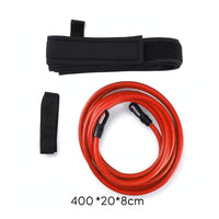 Portable Swimming Resistance Belt Kit Heavy-Duty Swimming Tether Instructor Kit Low-Impact Swim Harness Above-Ground for Athletes
