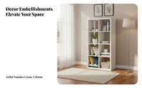 Adjustable Cube Organizer Freestanding Storage Cabinet Openrear Construction shelf unit for Children, Homeowners, Kids' Room, Playroom, Bedroom