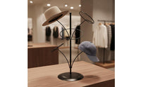 Hat Display Holder Stable Base Freestanding Hat Rack Saving Household Storage for Entryway, Closet