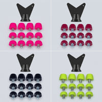 12 Pieces Replacement Studs with Wrench Screw-in Replacement Spikes Detachable
