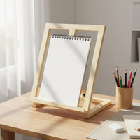 Tabletop Easel Foldable Desktop Display Stand Sturdy Portable Artist Easel for Kids