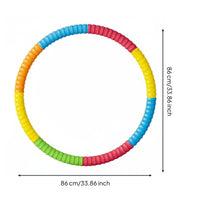 Central Workout Weighted Exercise Hoop Cardio Exercise Thickened Exercise Hoop Easy to Use Fitness Gear for Beginners