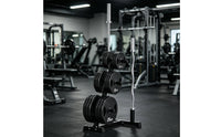 Barbell Plate Rack Triangular Barbell Plate Rack with Holders Space-Saving for Home Gym Owners