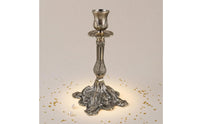 Ornate Metal Candlestick Holder Stable Vintage Metal Candle Holder 4Footed Candle Stand