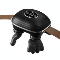 Portable & Lightweight Hands-Unrestricted Neck and Shoulder Massager Ergonomic Design Bionic Hand Neck Massager Rechargeable Adjustable Intensity for Office Workers, Travel, Home