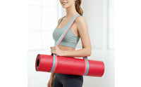 Mindfulness Mat Strap Adjustable Mindfulness Mat Carrying Strap Fitness Accessory for Yogis, Beach