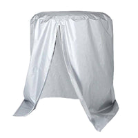 Tire Stack Cover Heavy Duty Tire Cover with Zipper Tear-Resistant for Auto Enthusiasts, Driveway, Garage