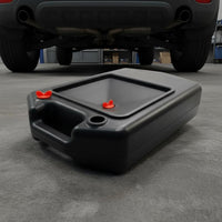 8L Oil Collect Basin Quick-Drain Spout Oil Drain Pan Large Capacity Automotive Tool for Professional Mechanics, Car Enthusiasts