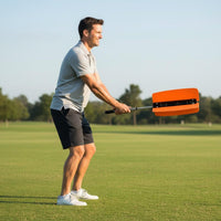 Golf Swing Fan Increases Club Head Speed Wind Resistance Swing Ergonomic Grip Athletic Gear for Golfers, Beginners, Training Stretching Routine
