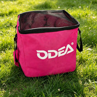 Nylon Oxford Soft-Sided Pickleball Bag Mesh Top Panel Pickleball Storage Bag Adjustable Shoulder Strap