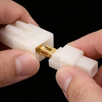 6.3mm Automotive Connector Kit Anti-Oxidation Terminals 6.3mm Terminal Connector Kit High Precision Brass Multi-Pin Wire Harness Plug for Car Wiring