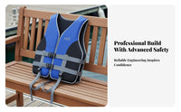Flotation Vest Lightweight Grown-up Flotation Vest Fishing Buoyancy Vest Fast-Release Buckles EPE Foam Filled for Grown-up S