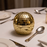 Mirrored Disco Ball Bottle Opener Reflective Bottle Opener with Mirror Tiles Eye-Catching Stylish for Party Hosts, Bartenders, Parties, Home Bar