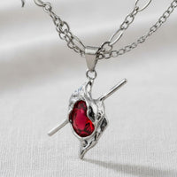 Gothic Crow Ornamental Drop Gothic Crow Jewelry for Conventions, Cosplayers