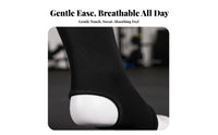 Muay Thai Ankle Wrap Elastic Kickboxing Foot Support Breathable Fighting Arts Ankle Guard for Athletes, Runners, Fighting, Training, Workout