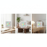 Intelligent Electronic Gomoku Board Tabletop Gomoku Board with Digital Display Interactive Toy for Children, Families, Brain Training, Indoor Entertainment