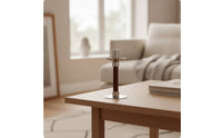Candlestick Holder Retro Candle Holder with Metal Cup Candle Cups Minimalist Candles Tabletop for Home Decor, Hotel
