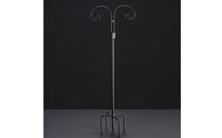 Shepherd's Hook Rust-Resistant Shepherds Hook Shepherd's Pole Sturdy Hanging Pole Black for Gardeners, Yard, Lawn