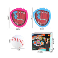 Outdoor Toss and Catch Game with Storage Bag Compact Toss and Catch Ball Game Set Long-Lasting Safe for Children, Backyard, Yard, Park