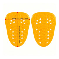 Ventilated Motorcycle Hip Inserts Lightweight Safeguarding Inserts with Ventilation Slim-Fit Motorcycle Shock Absorbing for Motorcyclists
