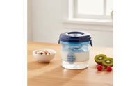 Easy-to-Clean Greek Yogurt Maker Removable Yogurt Filter with Lid Washable Whey Separator Detachable for Kitchen