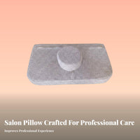 Anti-Collapse Design Beauty Bed Headrest Cushion Ergonomic Spa Bed Face Hole Pillow High-Density Foam for Estheticians, Physiotherapists