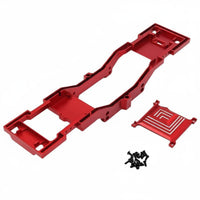 Aluminum Chassis and Gearbox Mount High Strength Metal Chassis Girder RC Car Main   for Rock Crawling