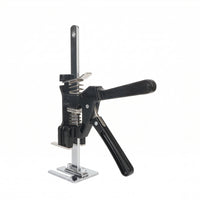 Lever-Operated Tile Leveling Jack Height Adjustment Manual Tile Lifter Metal Masonry Lifting Tool Spring-Loaded