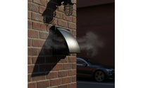 Wall-Mounted Vent Hood Rainproof Wall Vent for Dryer Hood Includes Screws Home Ventilation