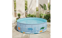 Children's Pool Foldable Swimming Pool Quick Setup for Kids, Young Children, Backyard, Garden