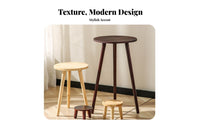 Flower Pot Holder Sturdy & Stable Round Plant Stand Round Wooden Plant Stand Strong Load-Bearing Tripod Decorative Table
