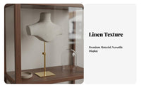 Necklace Mannequin Stand Minimalist Design Neutral Color for Boutiques
