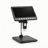 Microscope with Screen 1080P IPS-Type Screen Microscope Bright for Classroom
