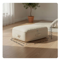 Quilt Compression Bag With Handles Comforter Storage Bag Dampness-Resistant Comforter Storage Organizer for Under Bed