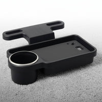 Rear Seat Dining Table Universal Fit Vehicle Seat Rear Tray Car Backseat Organizer with Tray Easy Installation for Highway Trips
