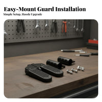 2 Pieces Folding Motorcycle Foot Peg No Tools Required Installation Foldable Footrest Clamp-on Passenger Footrest Wide