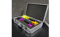 Shockproof Dual Wireless Microphone Case Shock-Absorbing 2-Mic Travel Case Portable for Singers, Presenters, KTV, Stage Performance, Touring